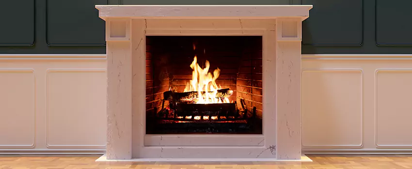 Decorative Electric Fireplace Installation in Brooklyn Center, Minnesota