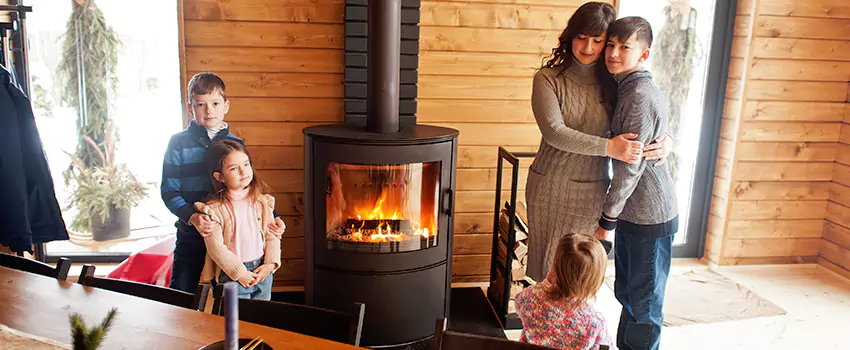 Morso Cast Iron Fireplace Insert Installation in Brooklyn Center, Minnesota