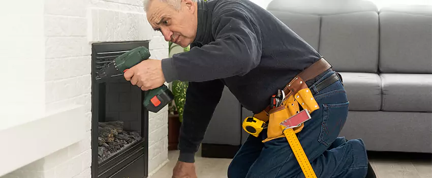 New Indoor Fireplace Installation in Brooklyn Center, Minnesota