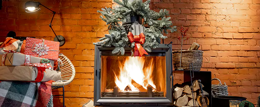 Travis Industries Linear Gas Fireplace Installation in Brooklyn Center, Minnesota