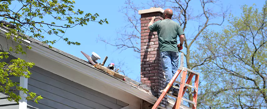 Vinyl and PVC Chimney Flashing Installation in Brooklyn Center, MN