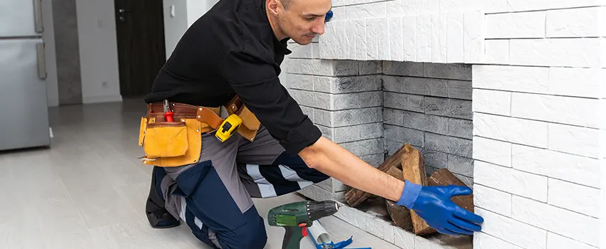 Fireplace Damaged Damper Frame Repair Services in Brooklyn Center, Minnesota